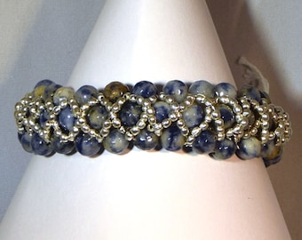 Sodalite Bangle style Bracelet