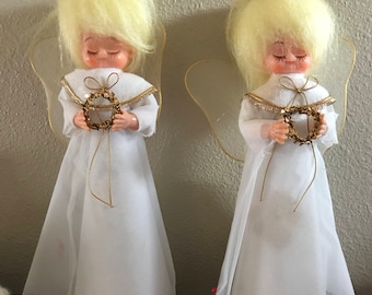 Two Little Angel Tree Toppers
