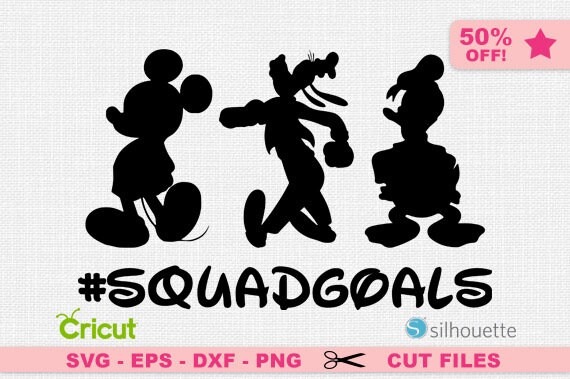 Download Squadgoals SVG, Disney Squadgoals svg, Mickey Mouse Svg ...