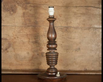 Wooden lamp / 30s-40s.
