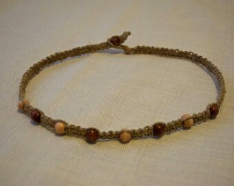 Hemp Macrame Necklace