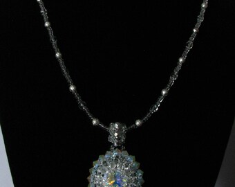 Crystal snowflake necklace