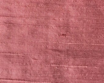 CARNELIAN 2103-2H Pure Silk Dupioni Fabric - Handwoven