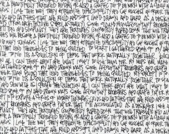Architextures - Scribble Notes in Charcoal - Carolyn Friedlander - Robert Kaufman (AFR-13501-184)
