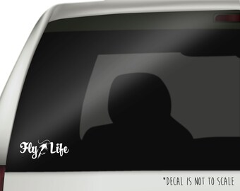 Fly Life - Trout Fishing Decal