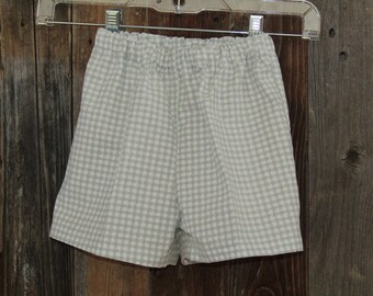 Child GW Checked Shorts