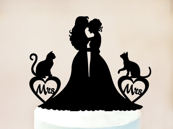 Lesbian Topper Wedding Cake Lesbian Topper Wedding Cake