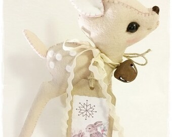 PDF Instant Download - Pattern / E-Book deer / fawn FEE :) 6 Inch - Eileen Seifert - Teddy-Manufaktur.de