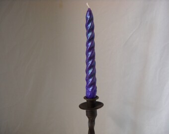 Halloween Spiral Taper Candles-4 pack-Samhain-Ritual Tools-Gift Ideas-8 inches-