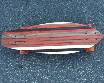 Skateboard - Various Woods and Kicktail - "Natadola"