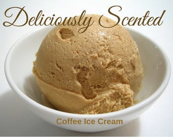 1/2 or 1 oz COFFEE ICE CREAM Fragrance Oil for candles, soap, perfume oil, cosmetics, soap making, best, pure, skin safe, supply, sample