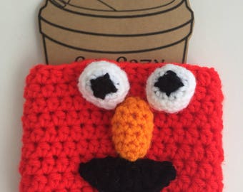 Red Monster Coffee Cozy