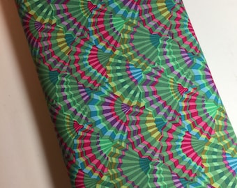 Kaffe Fassett Fabric Phillip Jacobs Fabric - PWGP 143 Fans - 100% Quality Cotton OOP and Rare