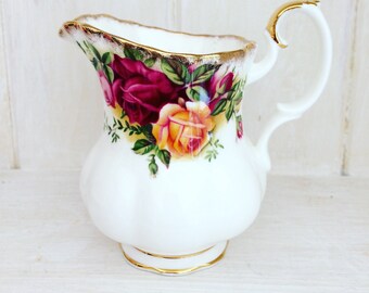 Sale - Royal Albert Milk Jug - Old Country Roses - Bone China