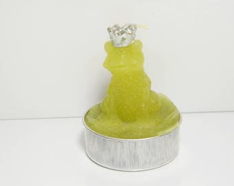 Green Frog candle 3 x