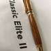 Cocobolo Classic Elite II Rollerball pen with 24k Gold fittings