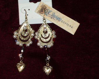 Tanzanite-inspired adoration earrings