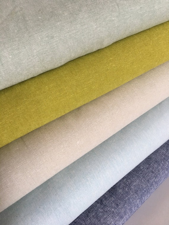 Essex Linen fabric bundle Dress Fabric Toddler Dress Fabric