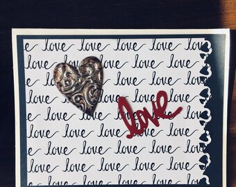 Happy Valentines Day cards, Love cards, handmade,hearts