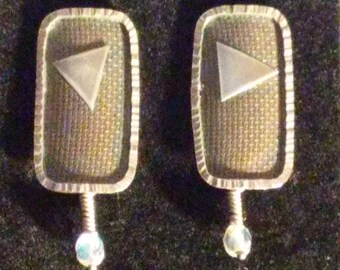 Stolz Silver & Crystal Earrings