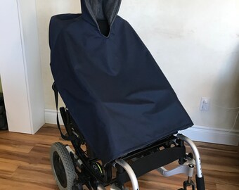 Wheelchair Rain Poncho - Large