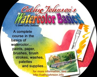 Cathy Johnson's Watercolor Basics CD