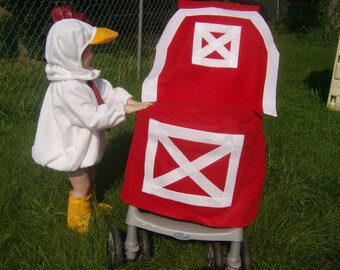 Barn Stroller Halloween Costume***Chicken Costume Not Included***