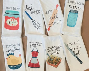 funny kitchen towels kitchen decor hostess gift dish