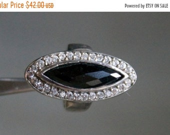 ON SALE Charming CZ Silver Ring