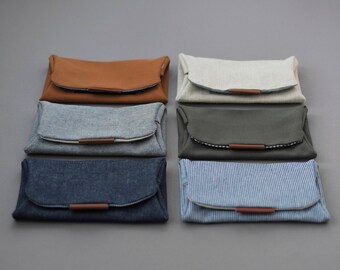 Big Brother notion Case, Scissor case, DPN case, folded fabric case