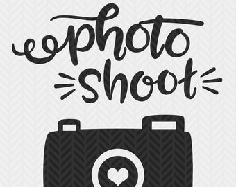 I rocked my Photo Shoot, with camera, Photographer client gift, SVG file