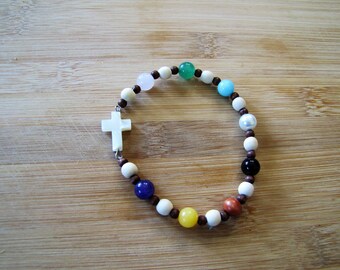 Stretchy Psalm 23 Bracelet M/L