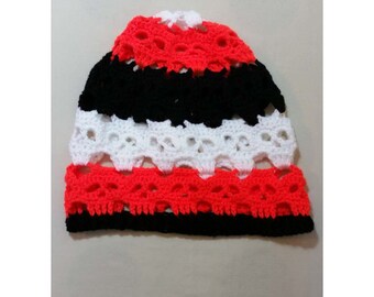 Halloween skull beanie