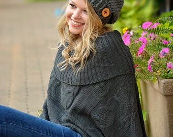 Women's Slouchy Hat / Crochet Slouchy Hat / Women's Hat / Women's Crochet Hat / Women's Accessories / Fall Fashion / Slouchy Beanie Hat