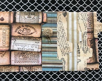 Planner divider A5 set with planner clip.