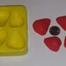 Strawberry Halves Soap & Candle Mold- 4 cavities