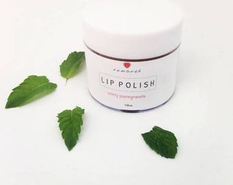 LIP POLISH | minty pomegranate