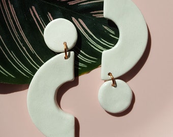 Handmade Ceramic Earrings