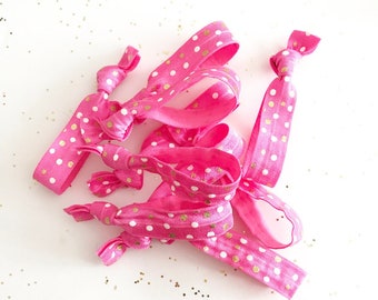 CLEARANCE 12 pc Flhair Tie Hair Elastics