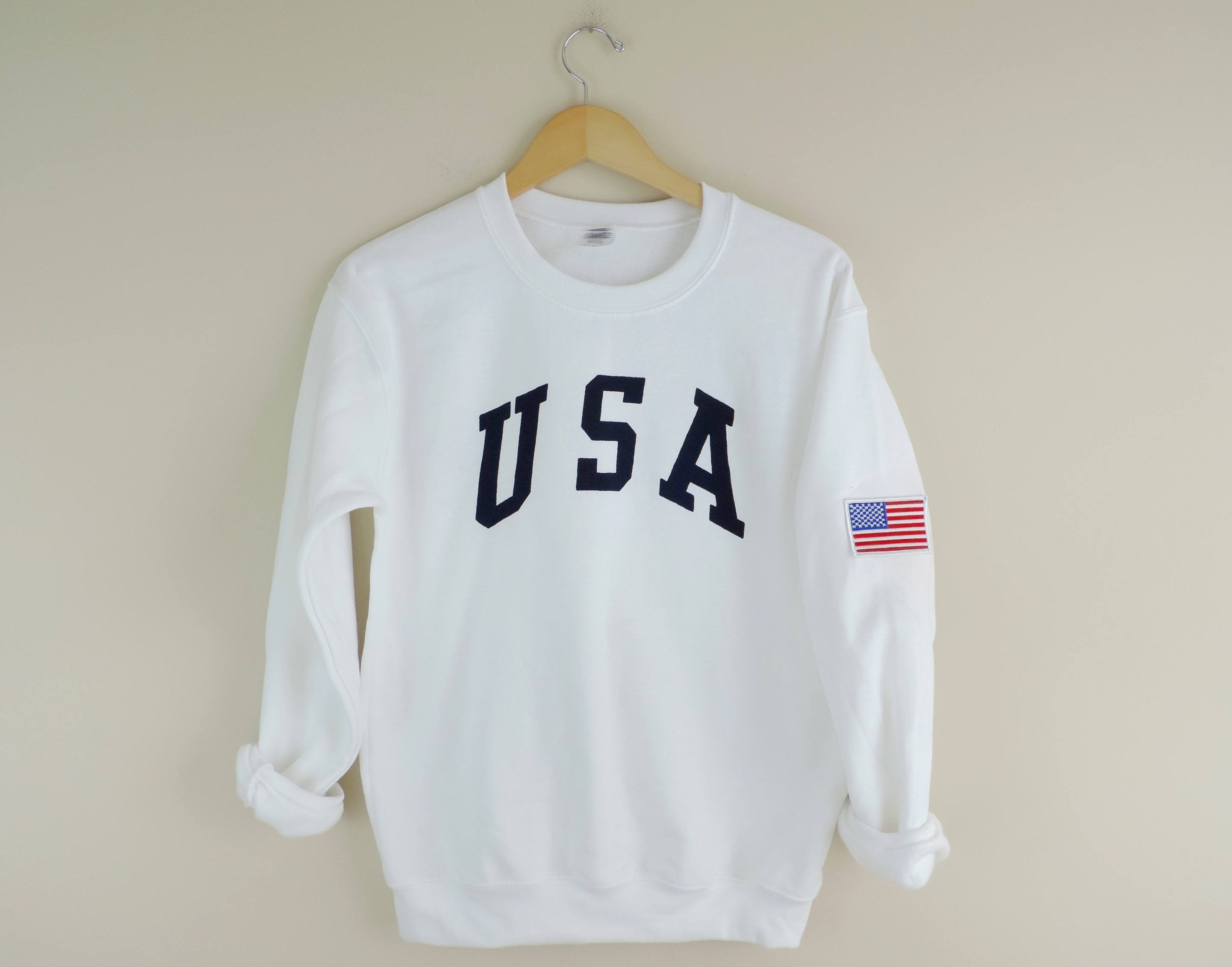 old navy american flag sweatshirt