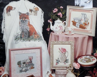 Cross My Heart MILADY'S MANOR (Multiple Designs) - Counted Cross Stitch Pattern Chart Booklet