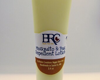 Vegan Bug & Mosquito Repellent Lotion - Vegan Bug Repellent - Mosquito Repellent - Bug Control - Vegan Bug Lotion - Mosquito Lotion