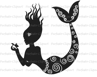 Free Free 159 Pregnant Mermaid Svg SVG PNG EPS DXF File