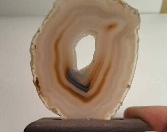 Dyed Agate on base