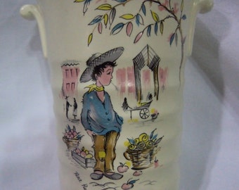 Vintage Crown Ducal Petite Pierre Vase