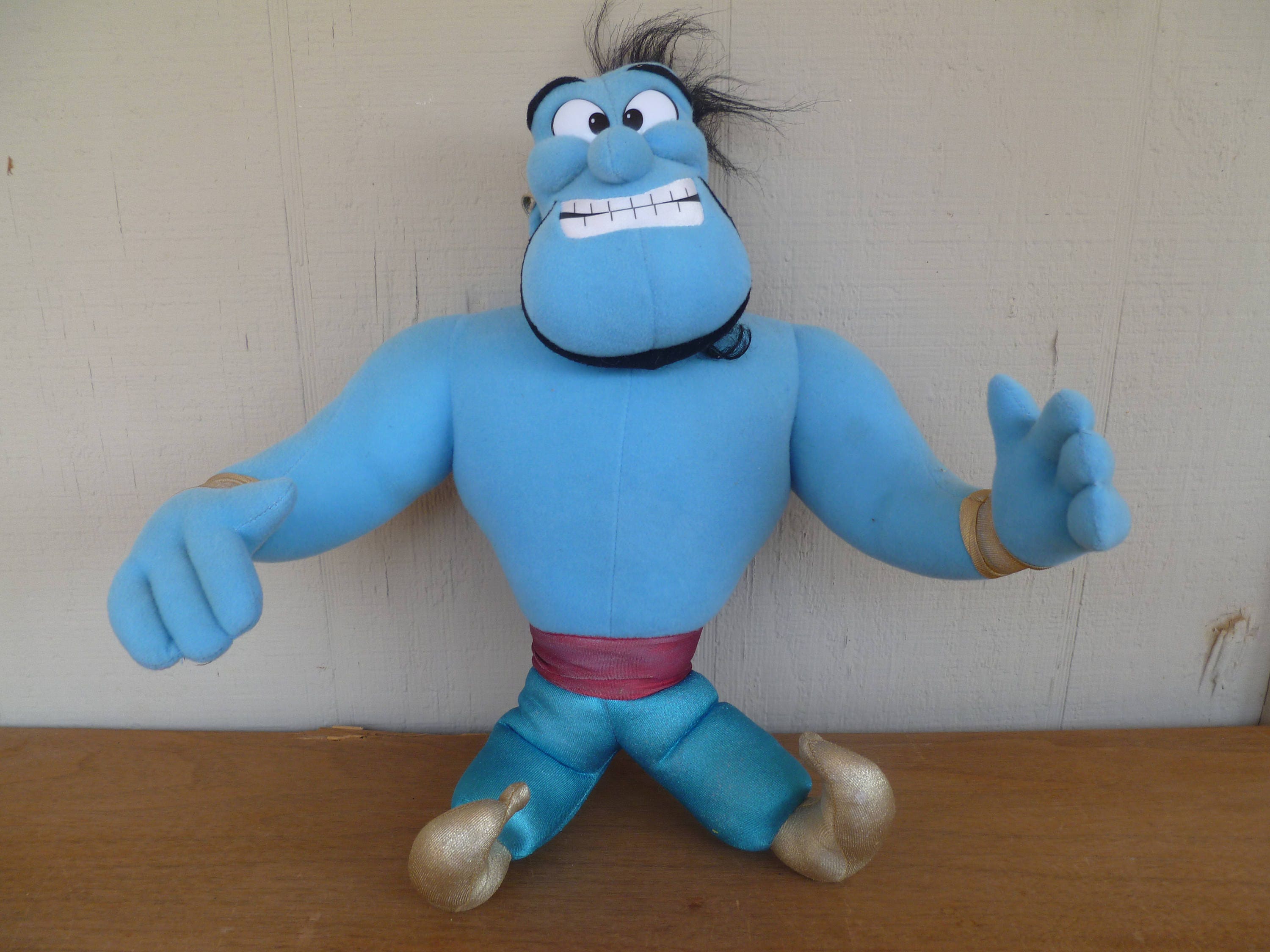 aladdin genie stuffed toy