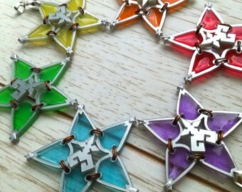 Kingdom hearts wayfinder necklace, friendship necklace