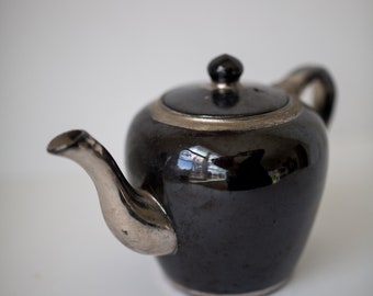 Vintage Sudlows Inc Teapot, Made in England Tea Pot, Chrome Finish
