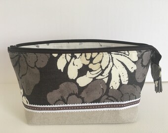 Handmade make-up bag - fully lined