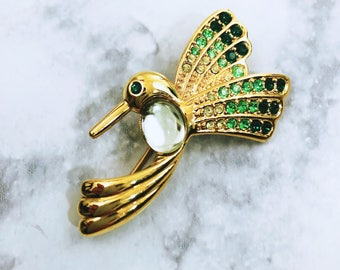 vintage monet jelly belly hummingbird